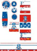 Kit Capitão América